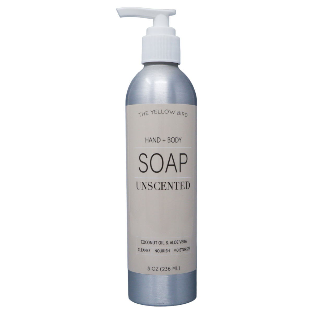 Unscented Liquid Hand Soap and Body Wash