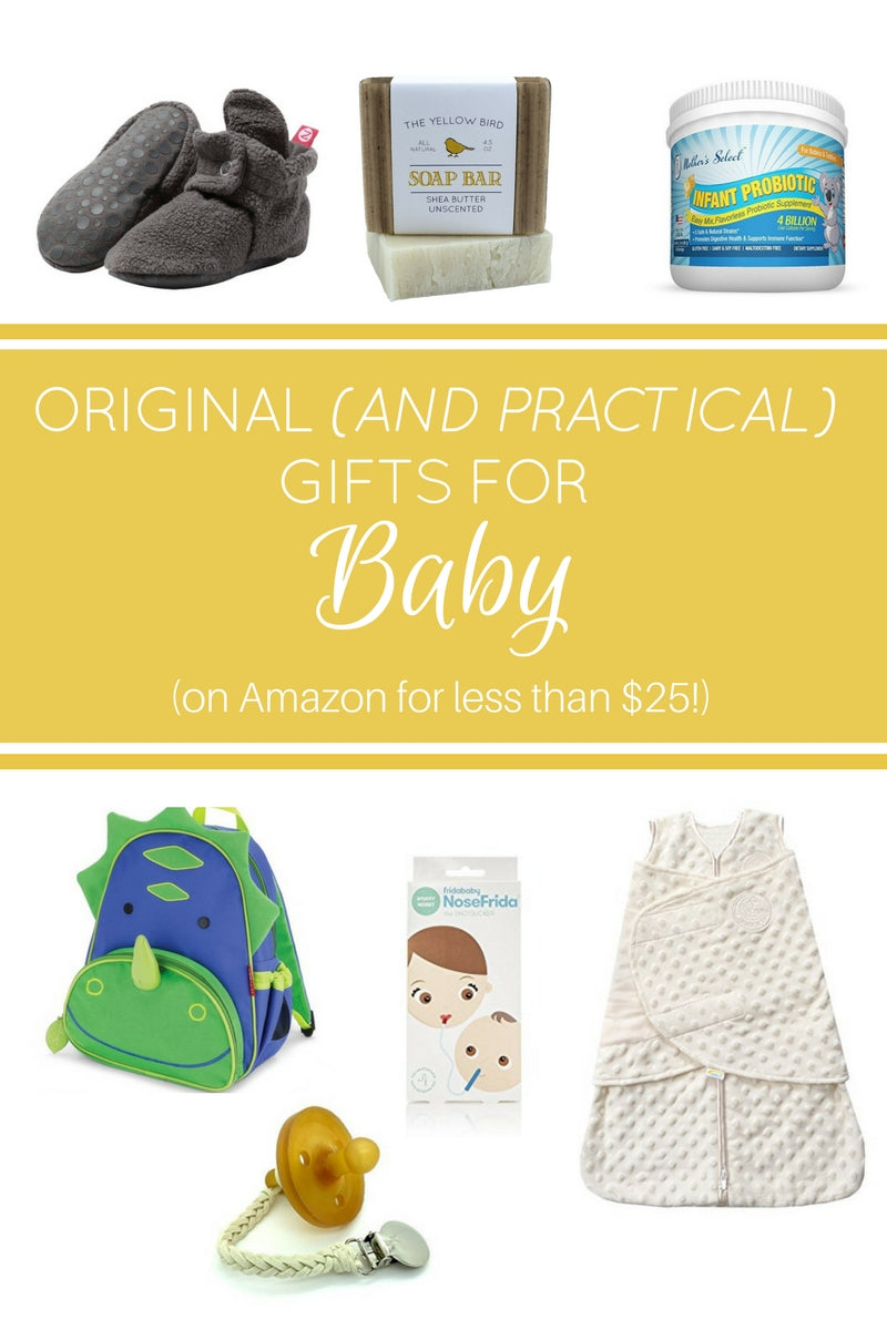Original (and practical!) Baby Gifts from Amazon (Under 25!) The
