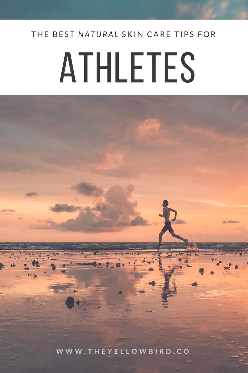 yellow bird natural skin care tips for athletes