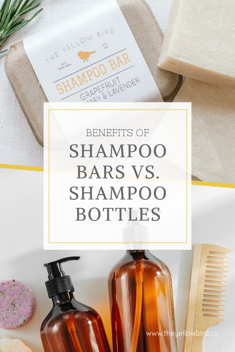 Benefits of Shampoo Bars vs. Shampoo Bottles - The Yellow Bird