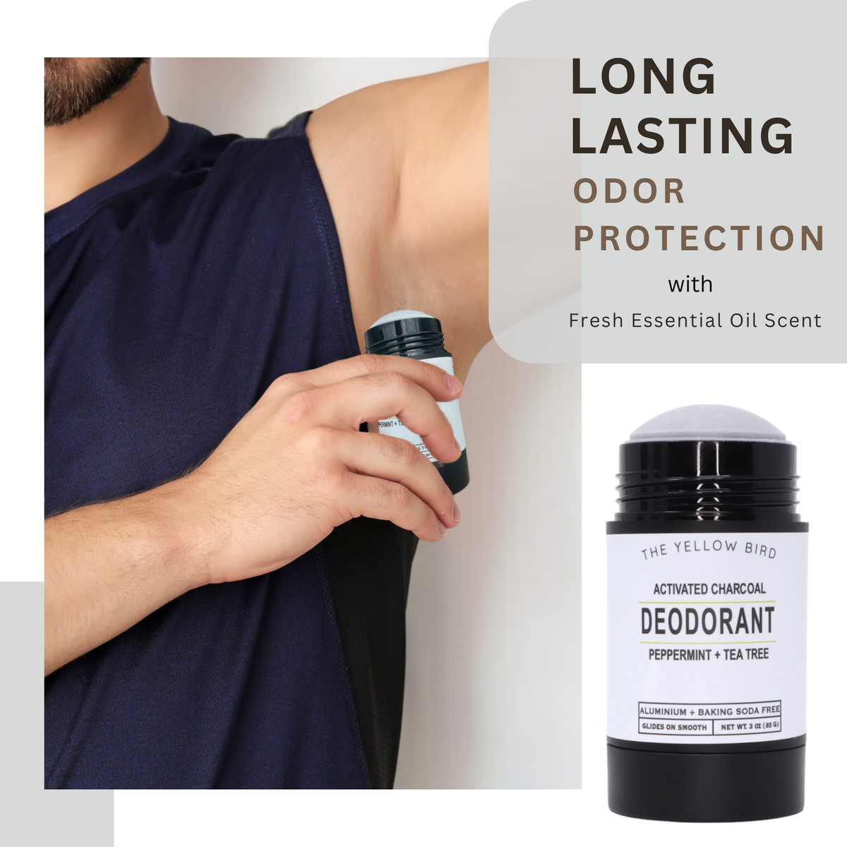 Peppermint Tea Tree Deodorant