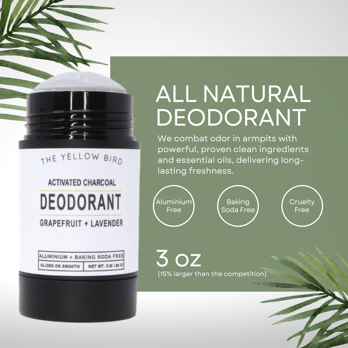 Natural Grapefruilt Lavender Deodorant