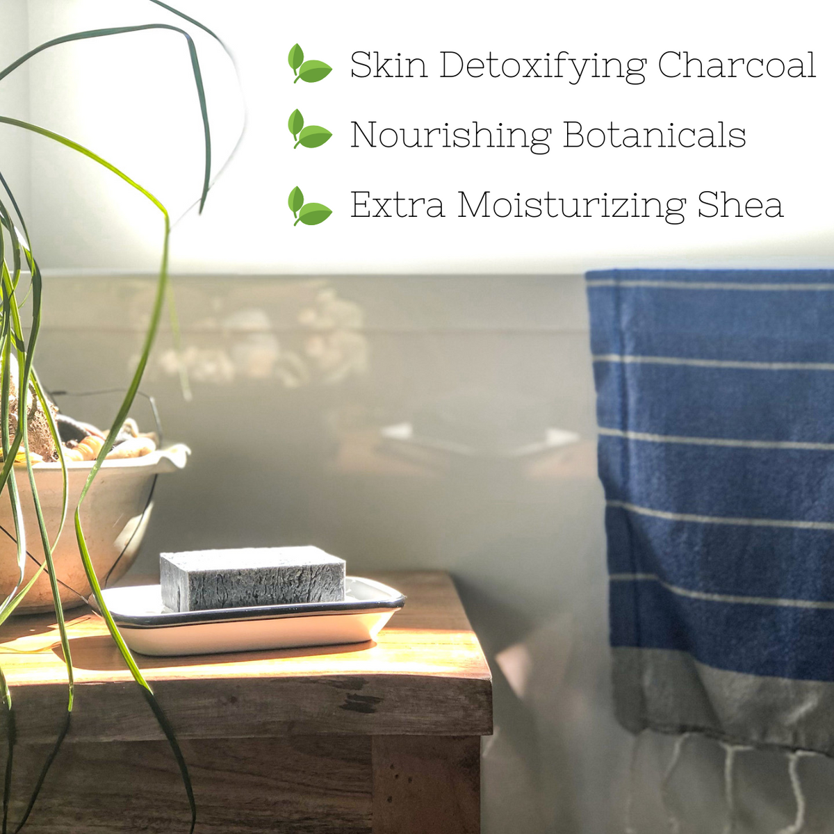 Pit Detox Bundle | Deodorant + Lavender, Lemongrass, Charcoal Soap Bar