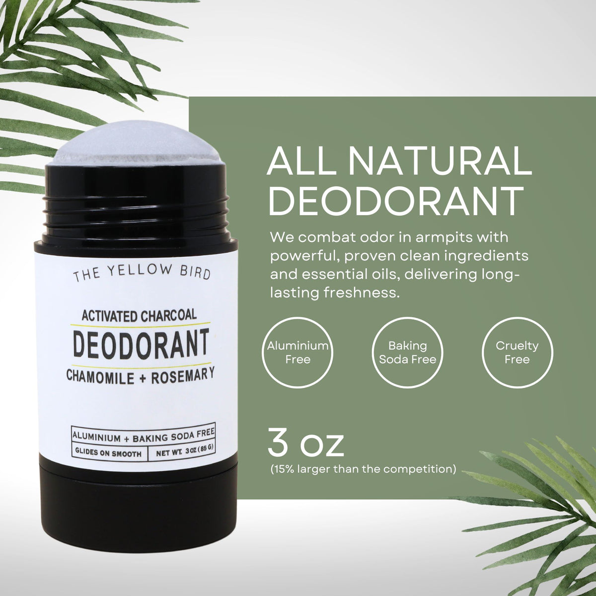 Chamomile Rosemary Deodorant