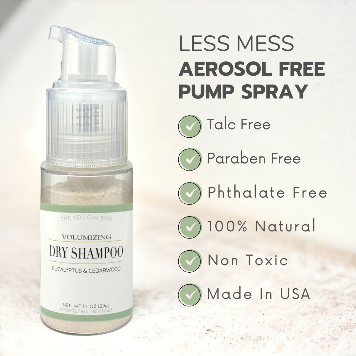 Eucalyptus Cedarwood Dry Shampoo