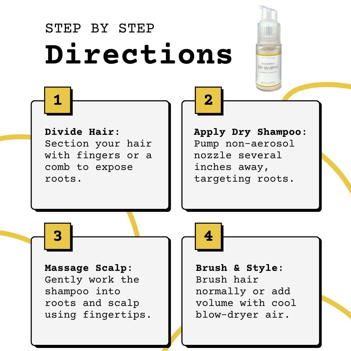 Grapefruit Lavender Dry Shampoo