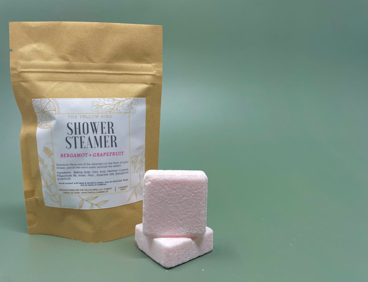 Bergamot Grapefruit Menthol Shower Steamer