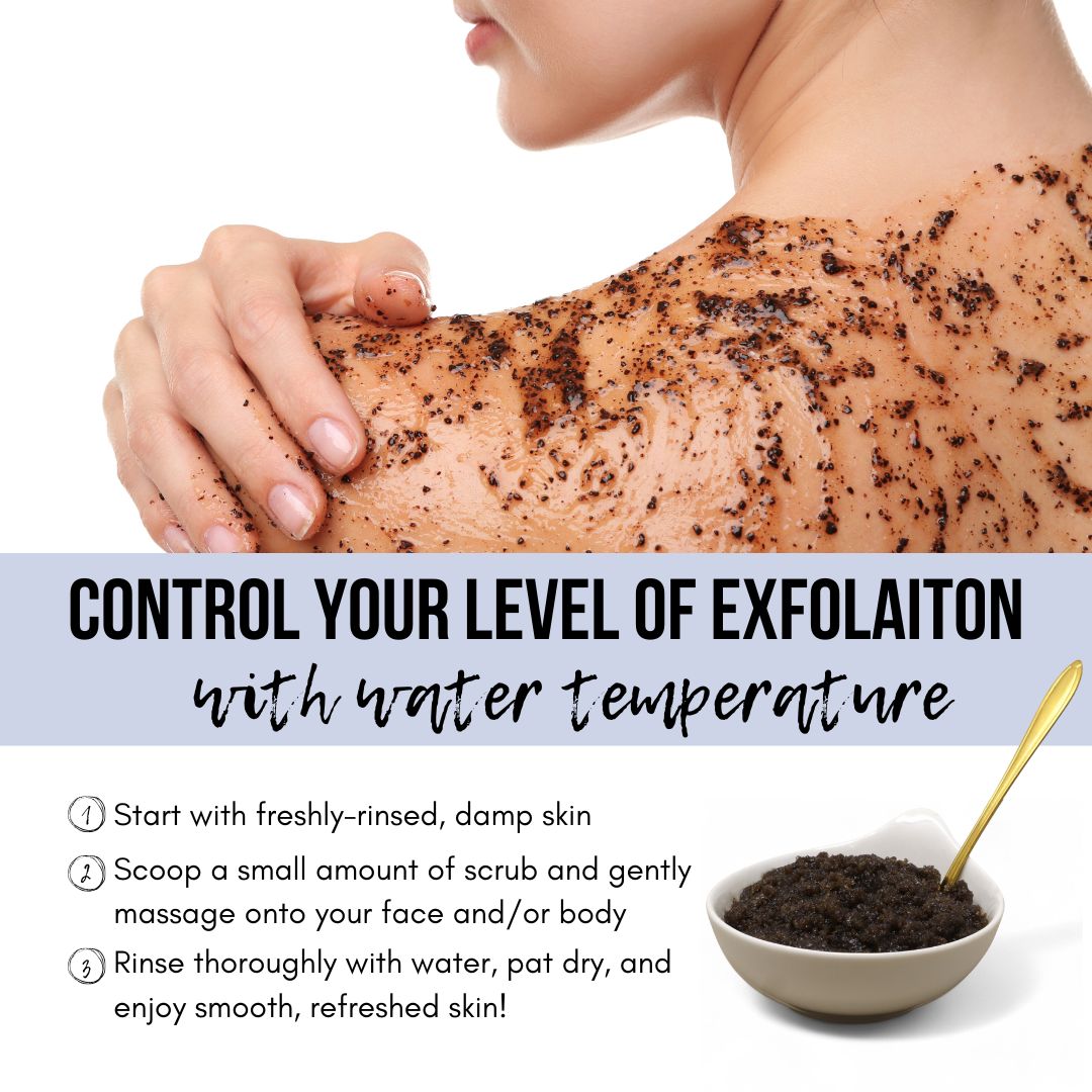 Charcoal Salt &amp; Sugar Scrub