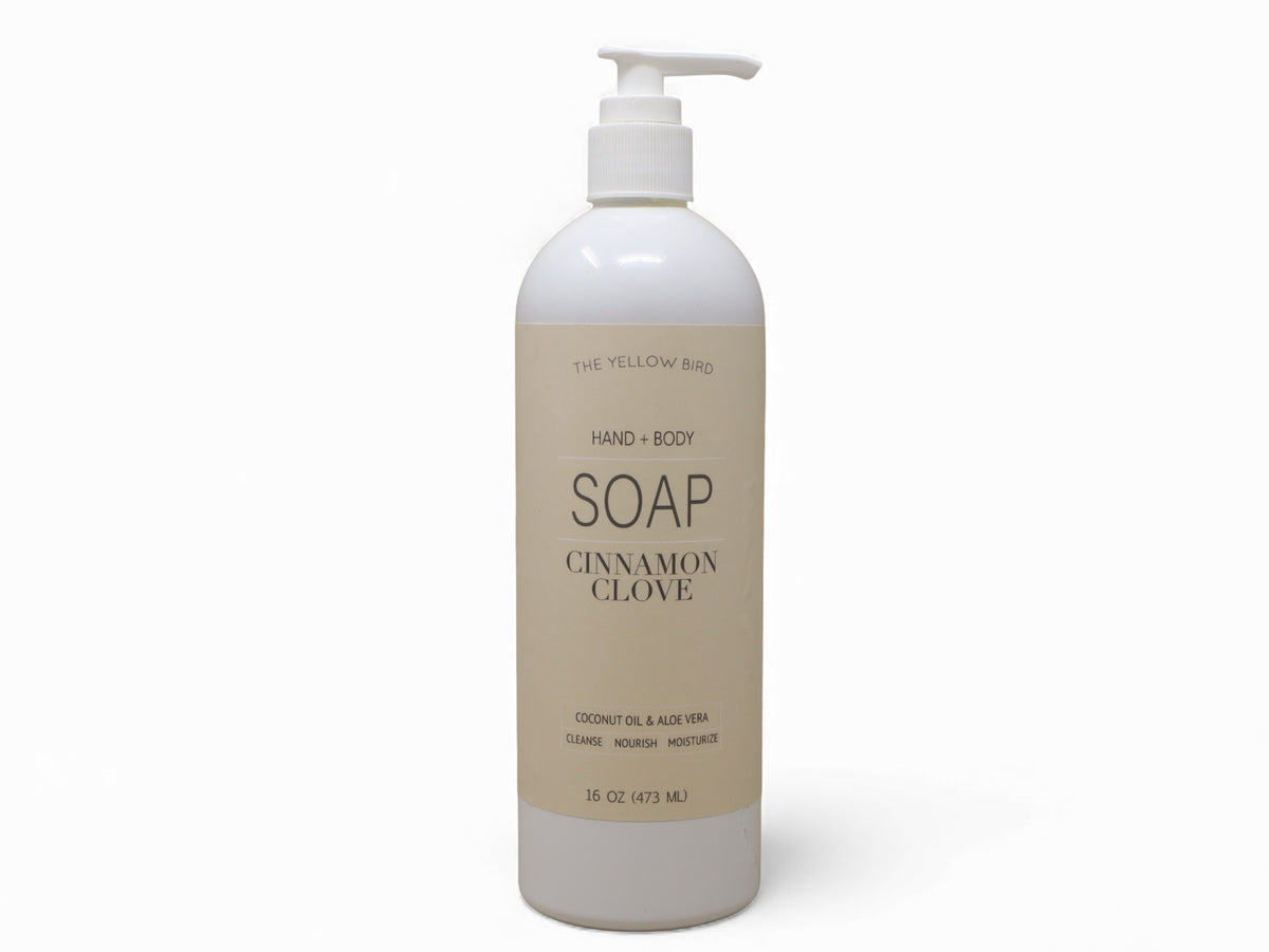 Cinnamon Clove Liquid Hand Soap and Body Wash