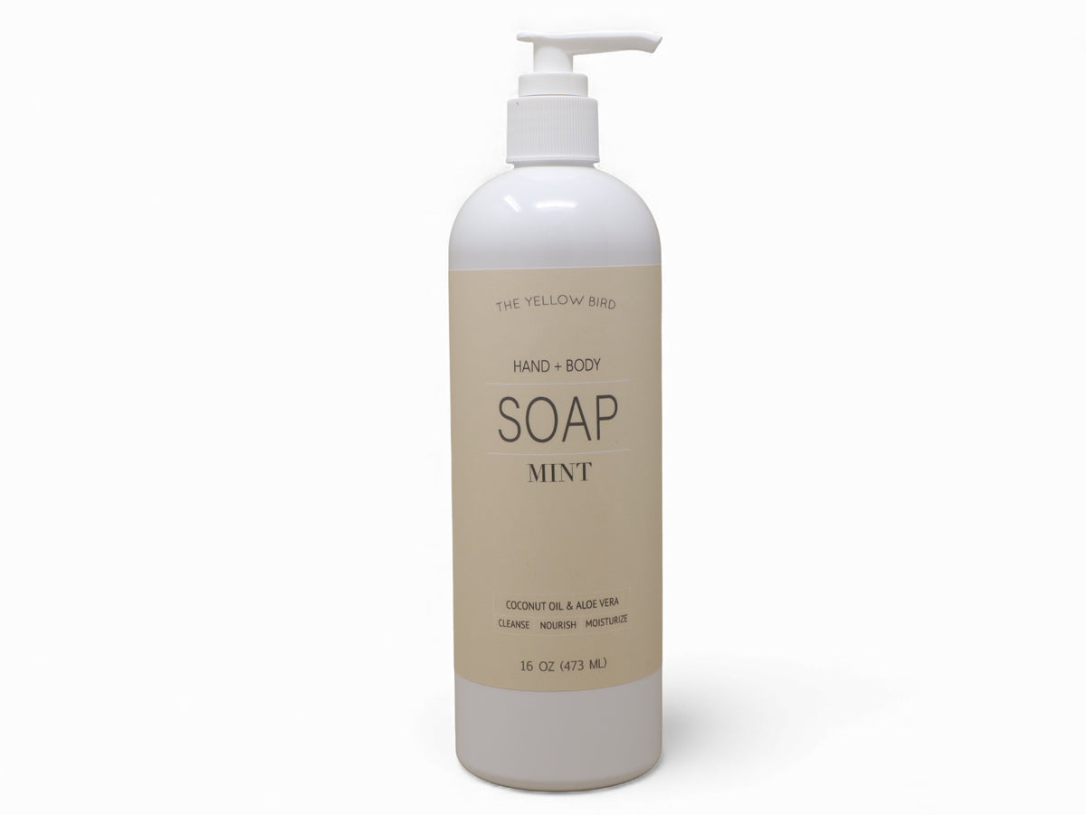Mint Liquid Hand Soap and Body Wash