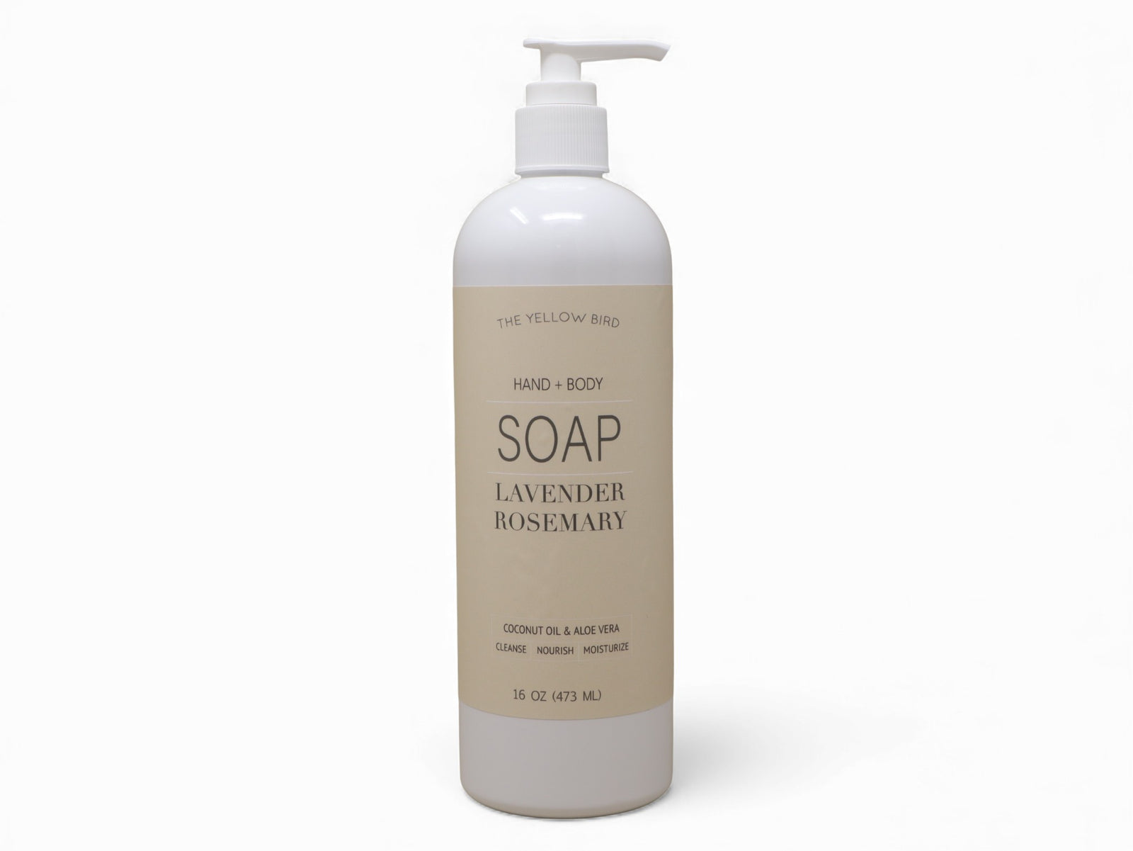 Lavender Rosemary Liquid Hand Soap and Body Wash