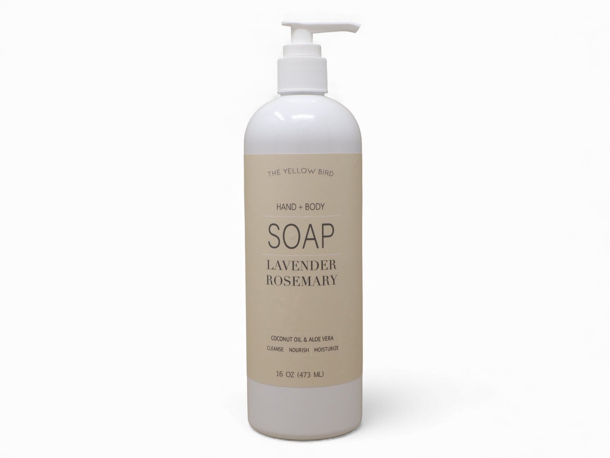 Lavender Rosemary Liquid Hand Soap and Body Wash