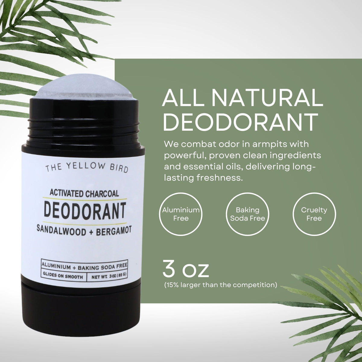 Sandalwood Bergamot Deodorant