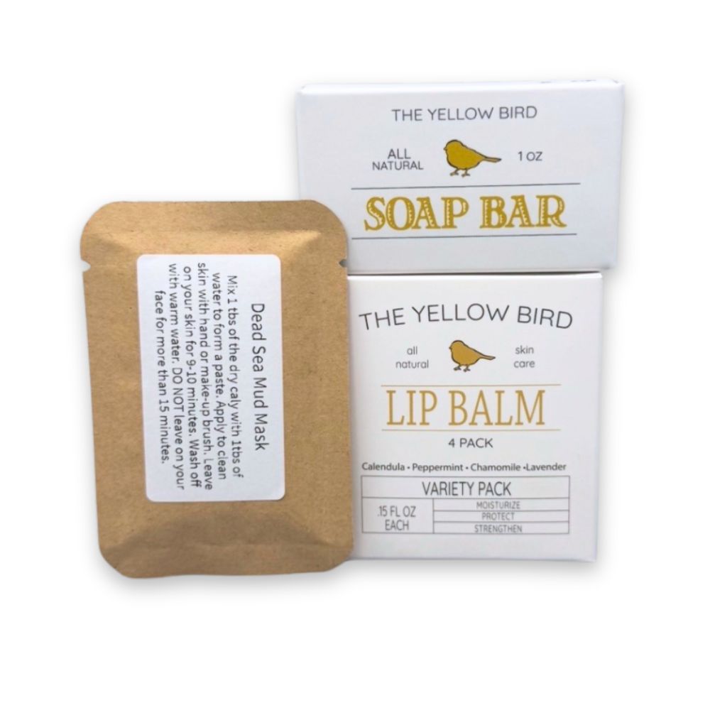 Skin Routine Kit for Travelers by The Yellow Bird