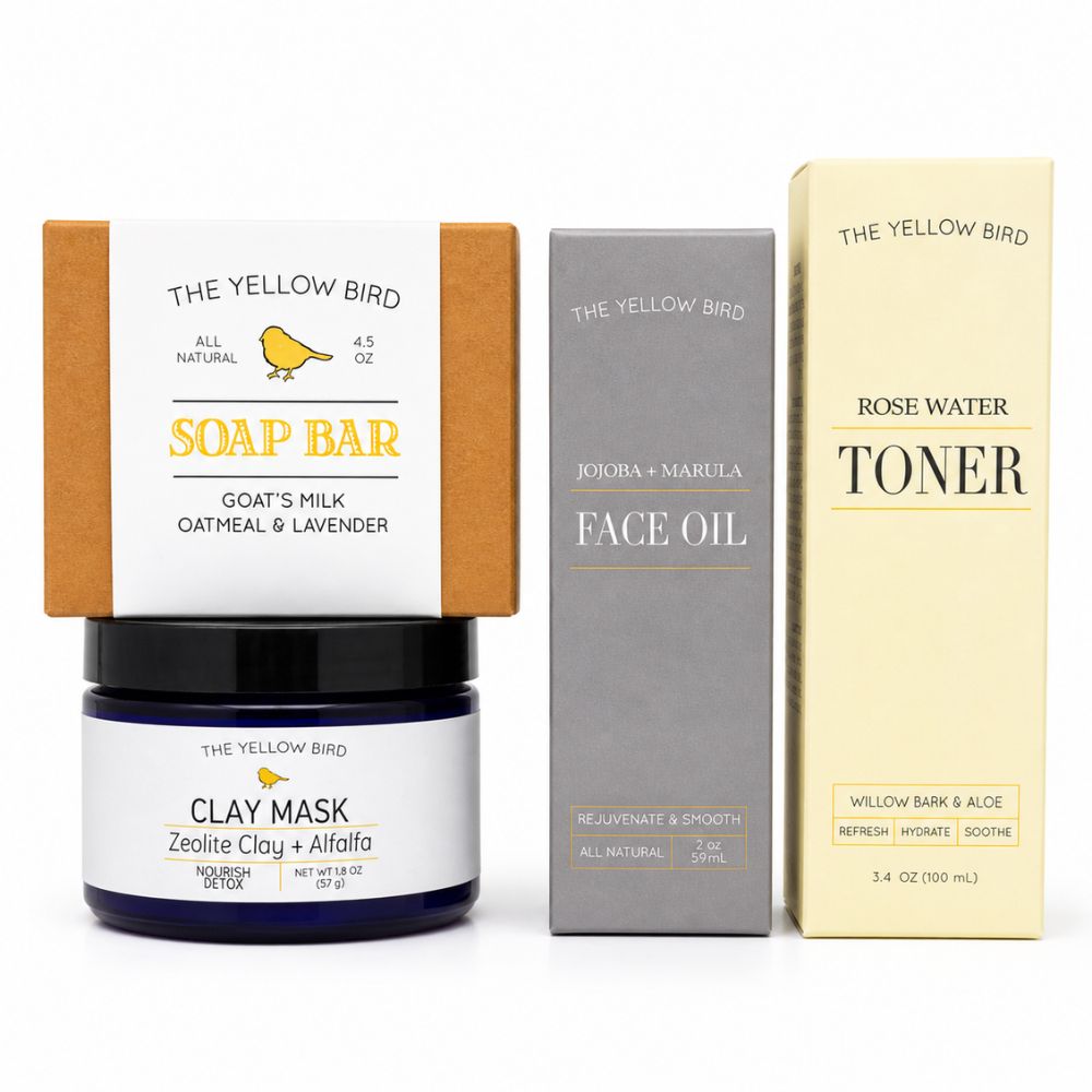 Smooth and Rejuvenate Anti-Aging Routine Kit by The Yellow Bird