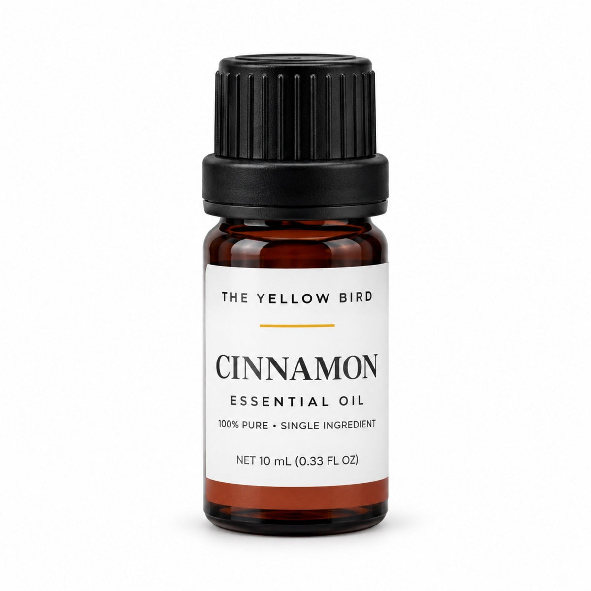 Cinnamon essential oil, 10 mL amber bottle
