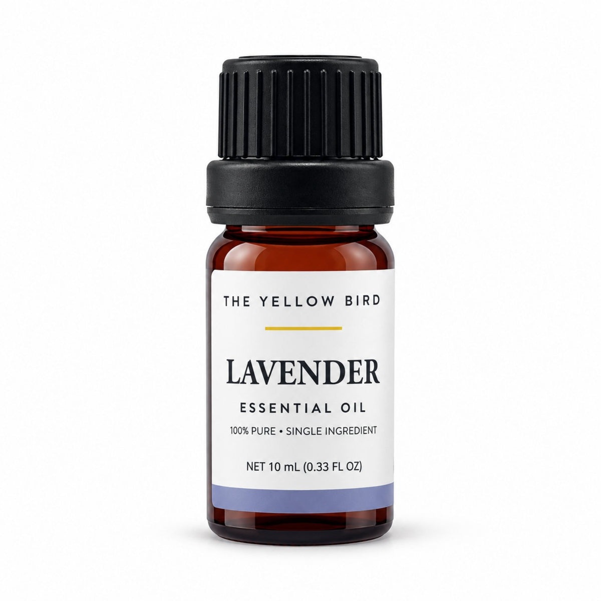 Lavender essential oil, 10 mL amber bottle
