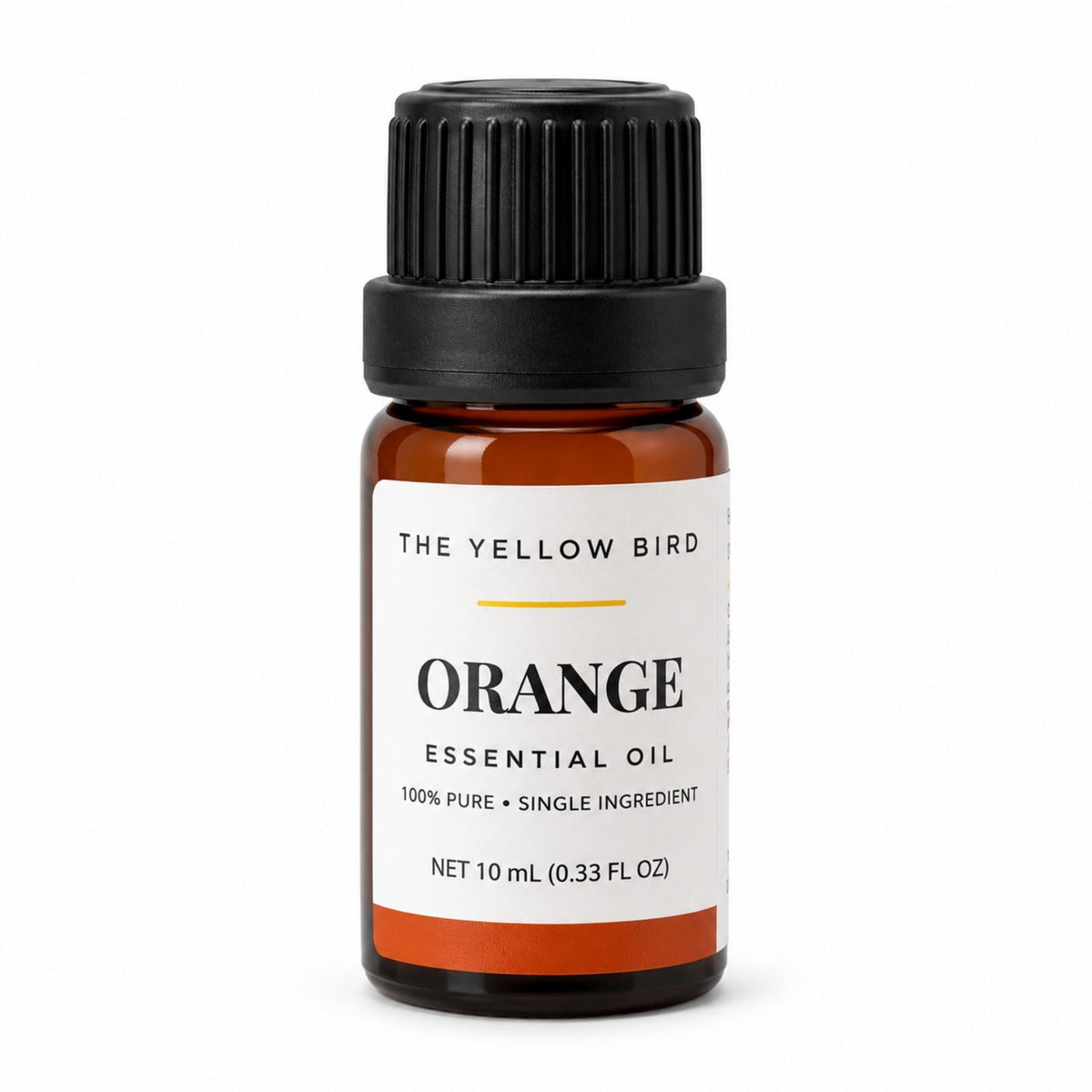 Orange essential oil, 10 mL amber bottle