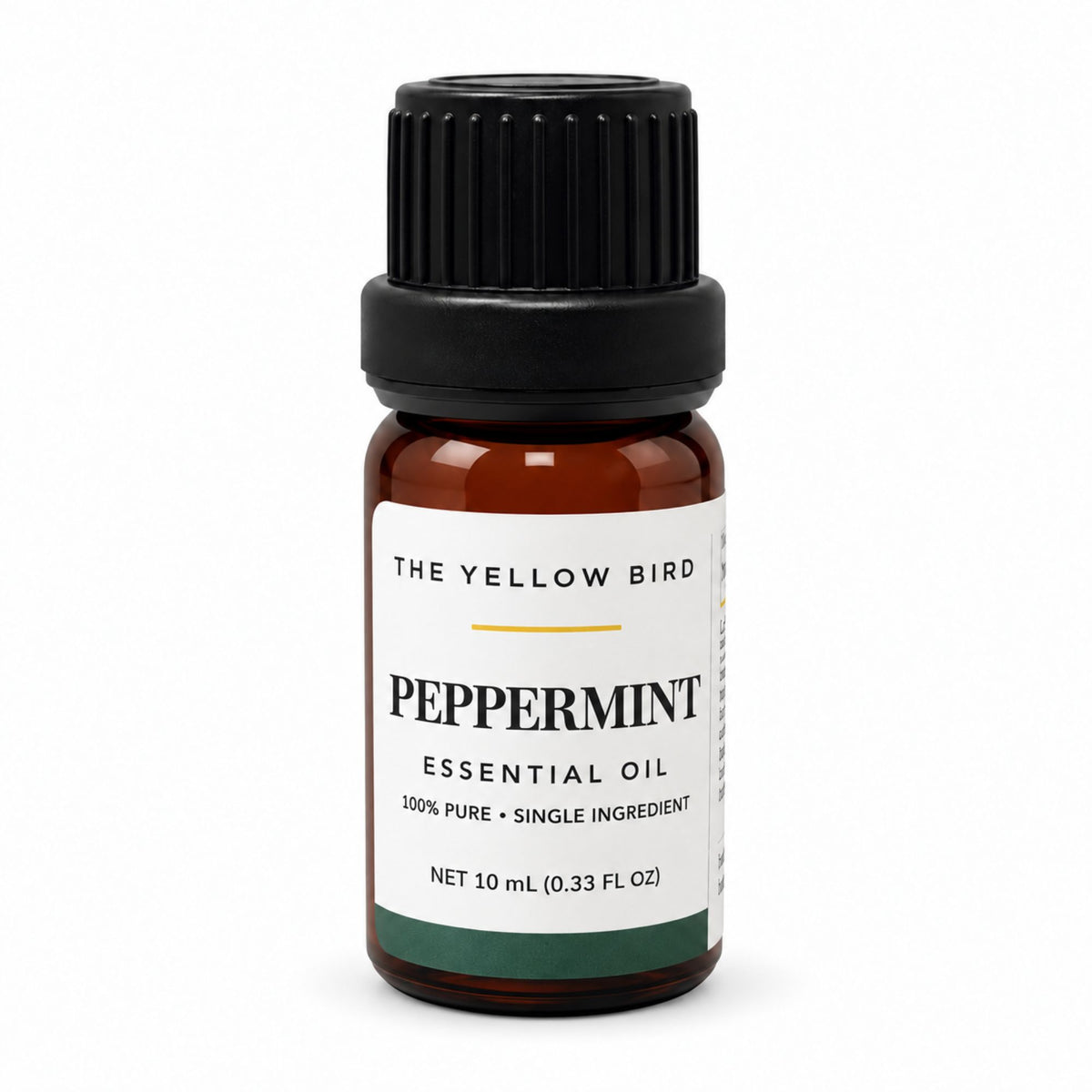 Peppermint essential oil, 10 mL amber bottle