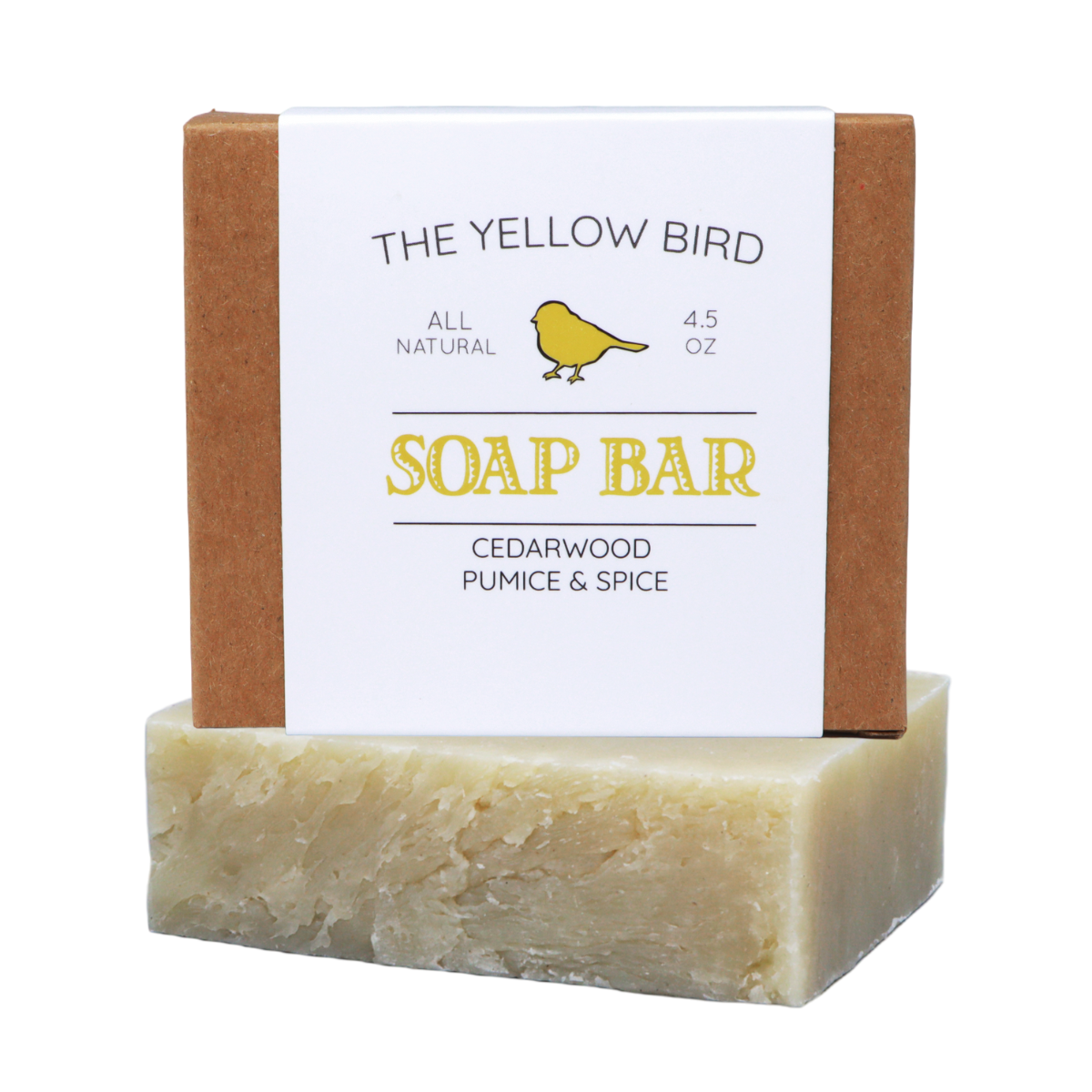 Cedarwood, Pumice & Spice Soap Bar