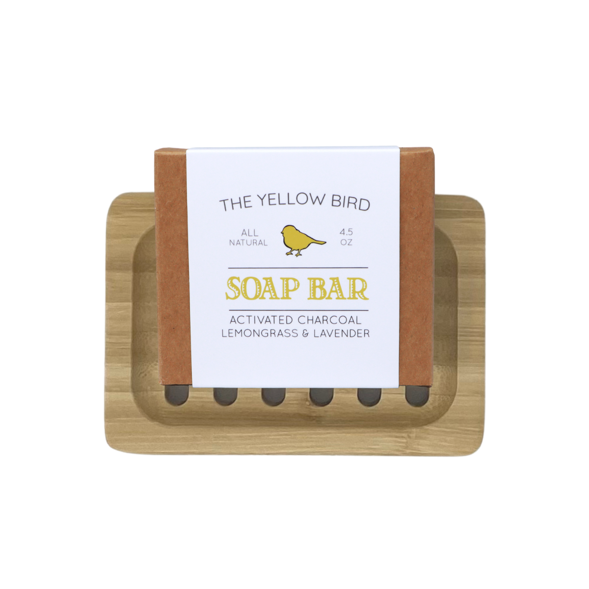 Activated Charcoal, Lavender, Lemongrass Soap Bar