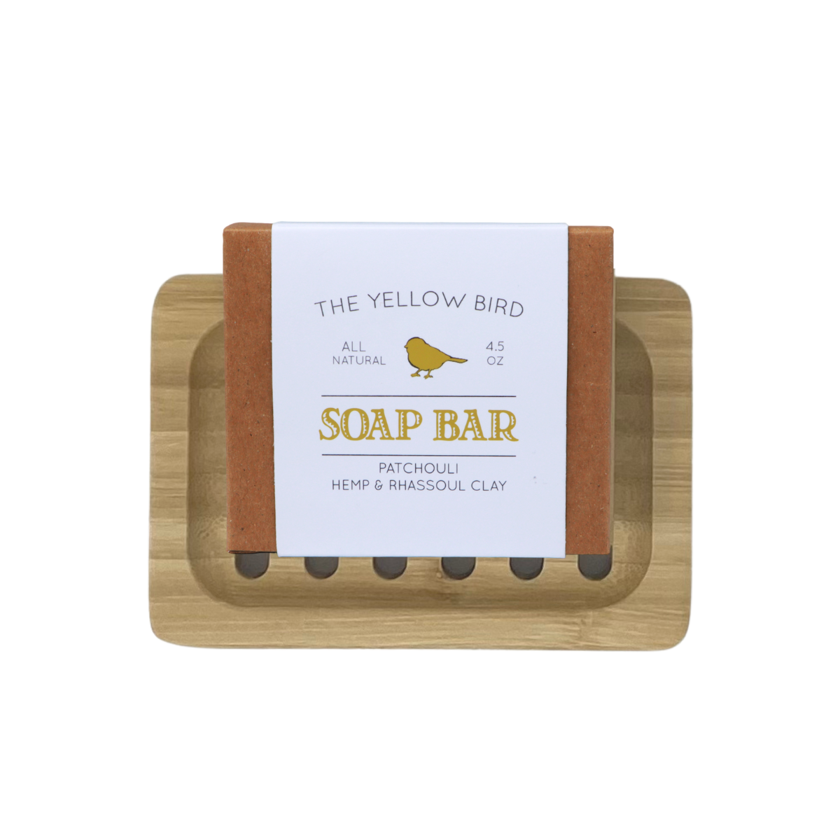 Patchouli, Hemp, Clay Soap Bar