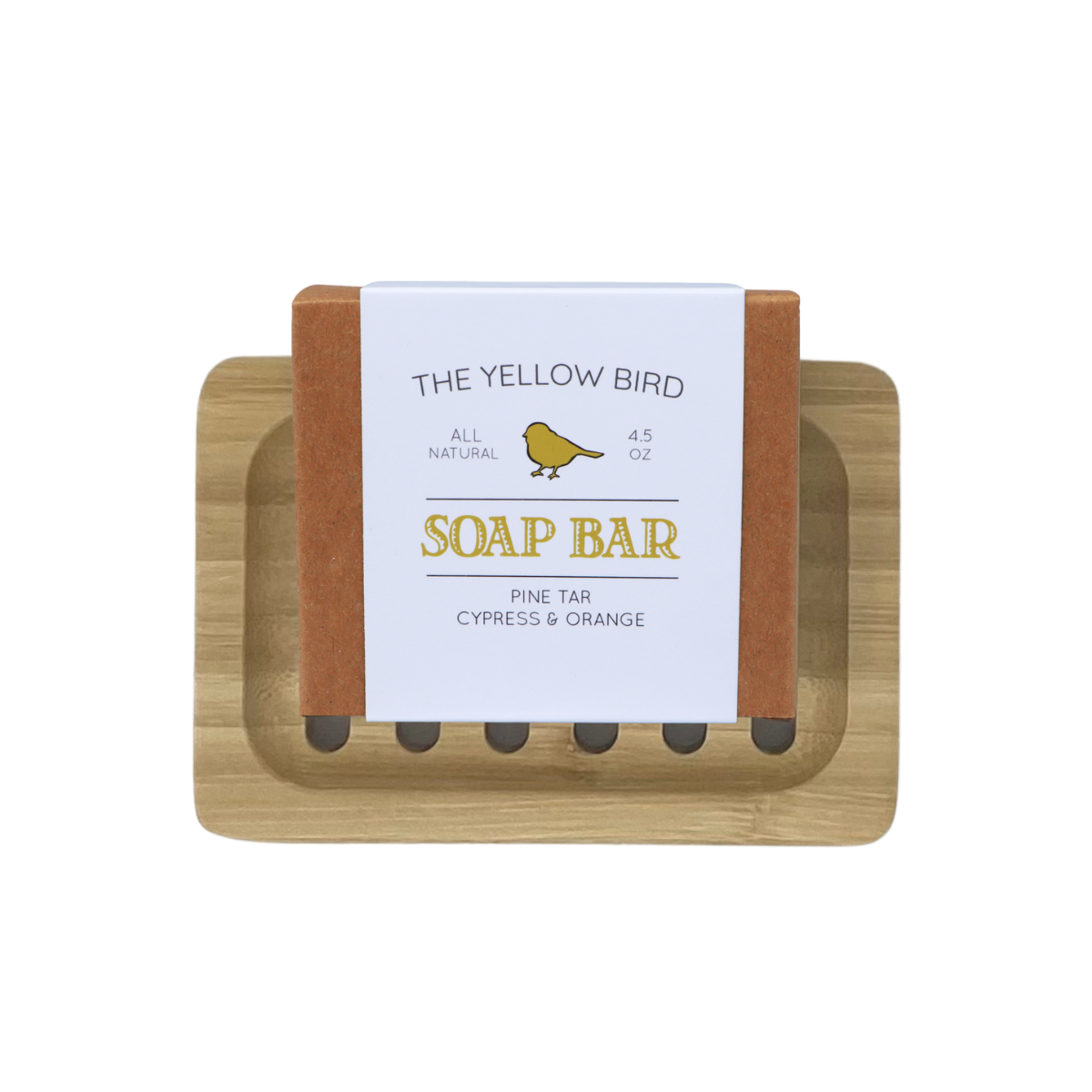 Pine Tar, Cypress, Orange Soap Bar