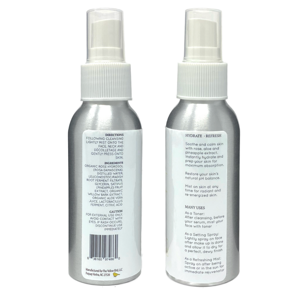 Rose Water Toner