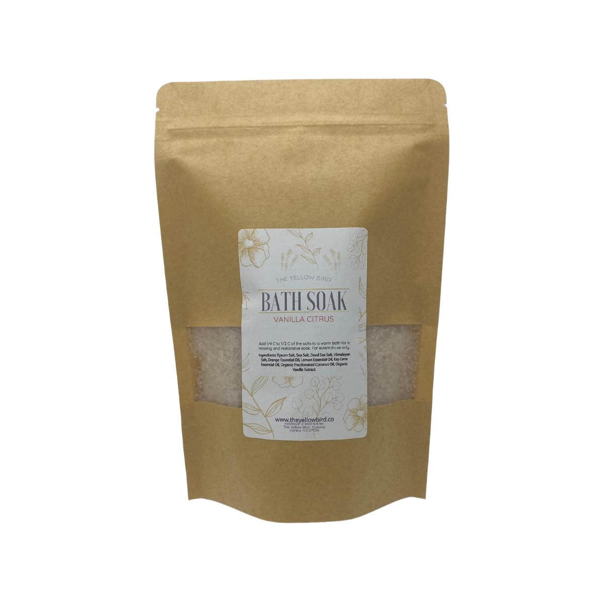 Vanilla Citrus Bath Soak