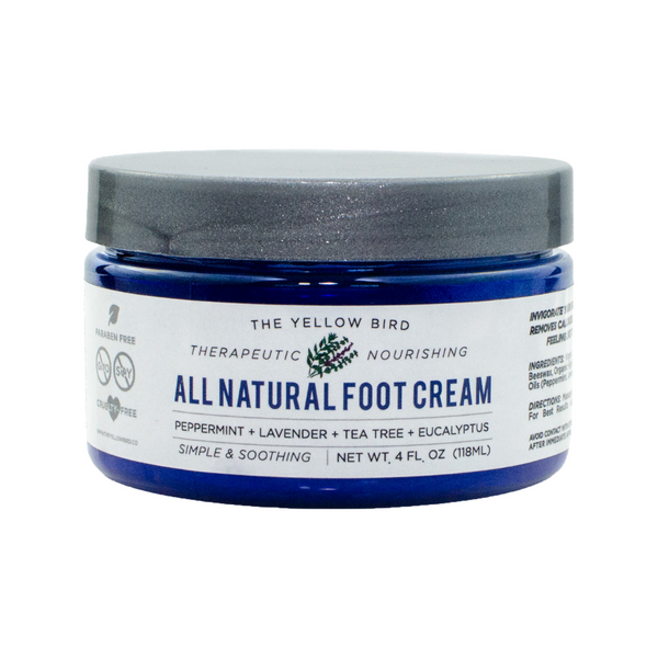 All Natural Foot Cream The Yellow Bird