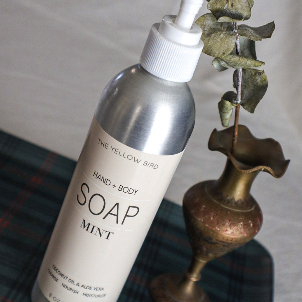 Mint Liquid Hand Soap and Body Wash