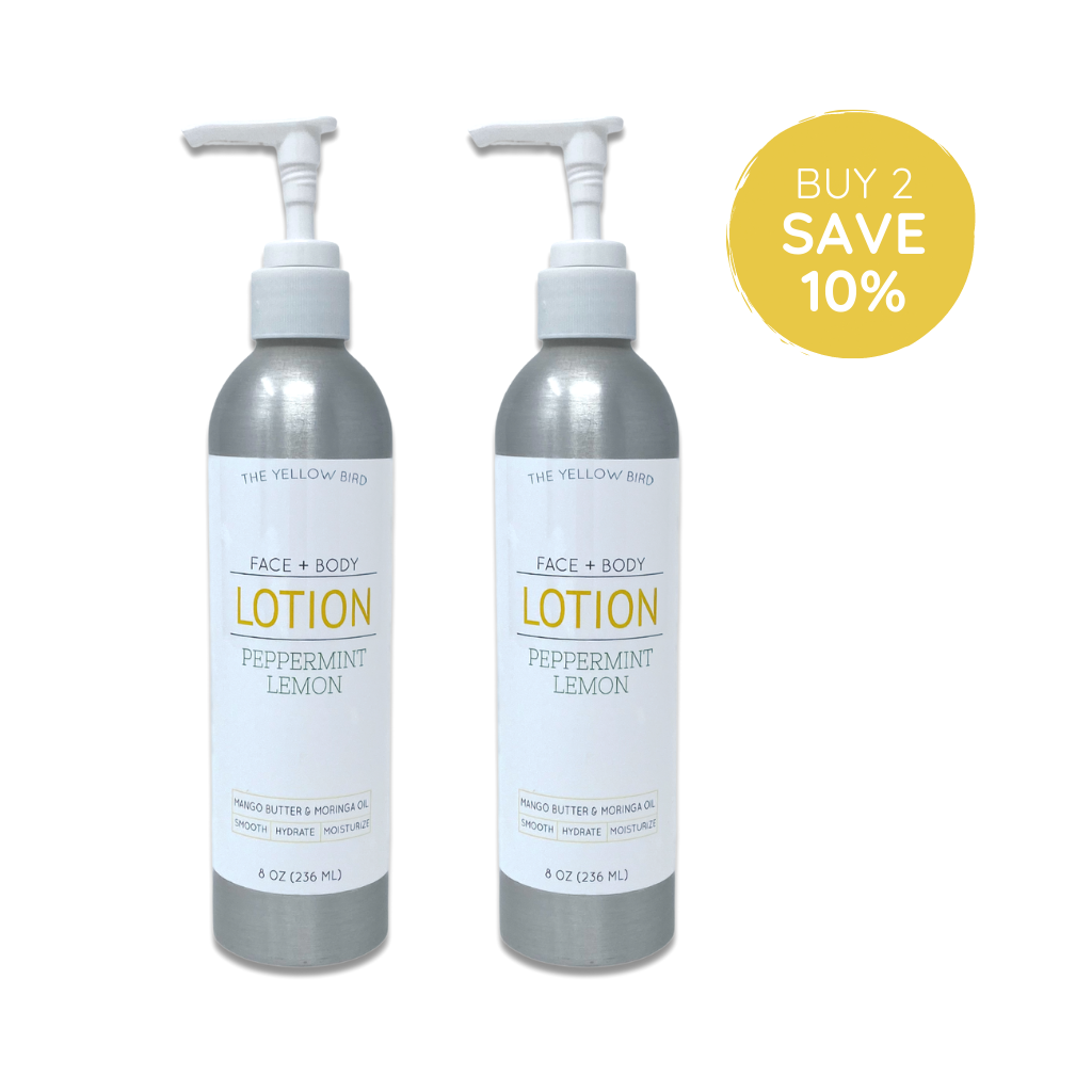 Peppermint Lemon Face &amp; Body Lotion